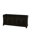 Andover 80" Black (Vanity Only Pricing)